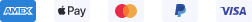 Payment Methods - Master Card, Visa, American Express, PayPal, ApplePay, GooglePay