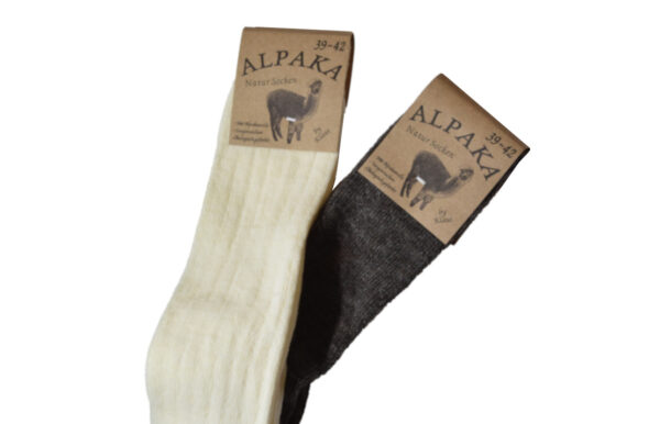 Calze lunghe in alpaca - 2 paia